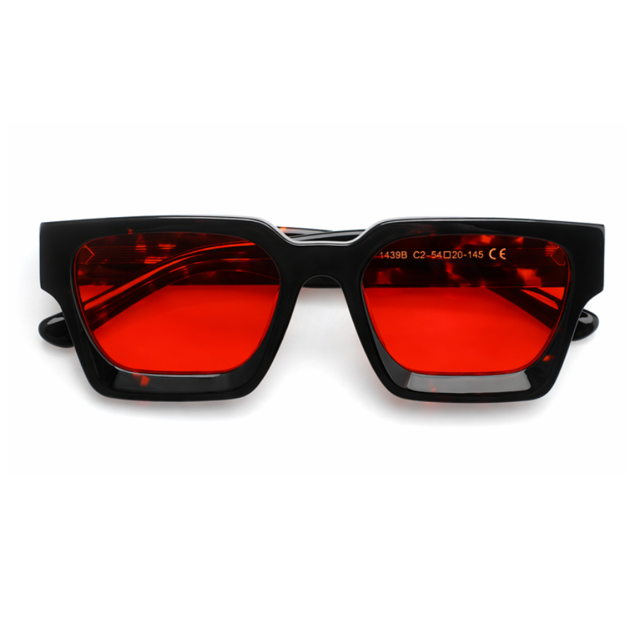 Bold Orbit / red lenses