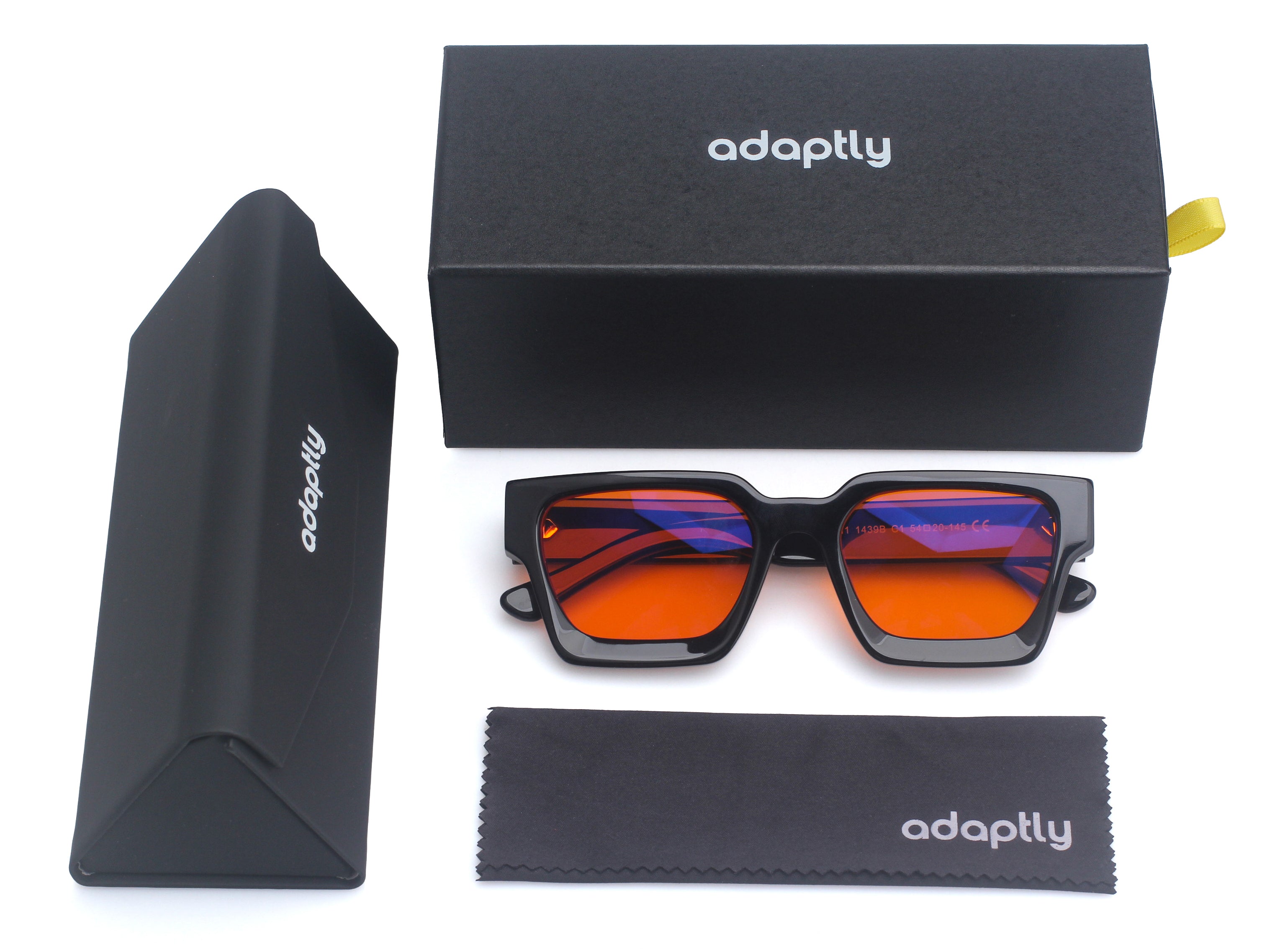 Bold Orbit / orange lenses