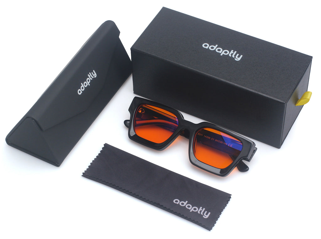 Bold Orbit / orange lenses