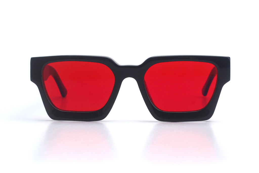 Bold Orbit / red lenses
