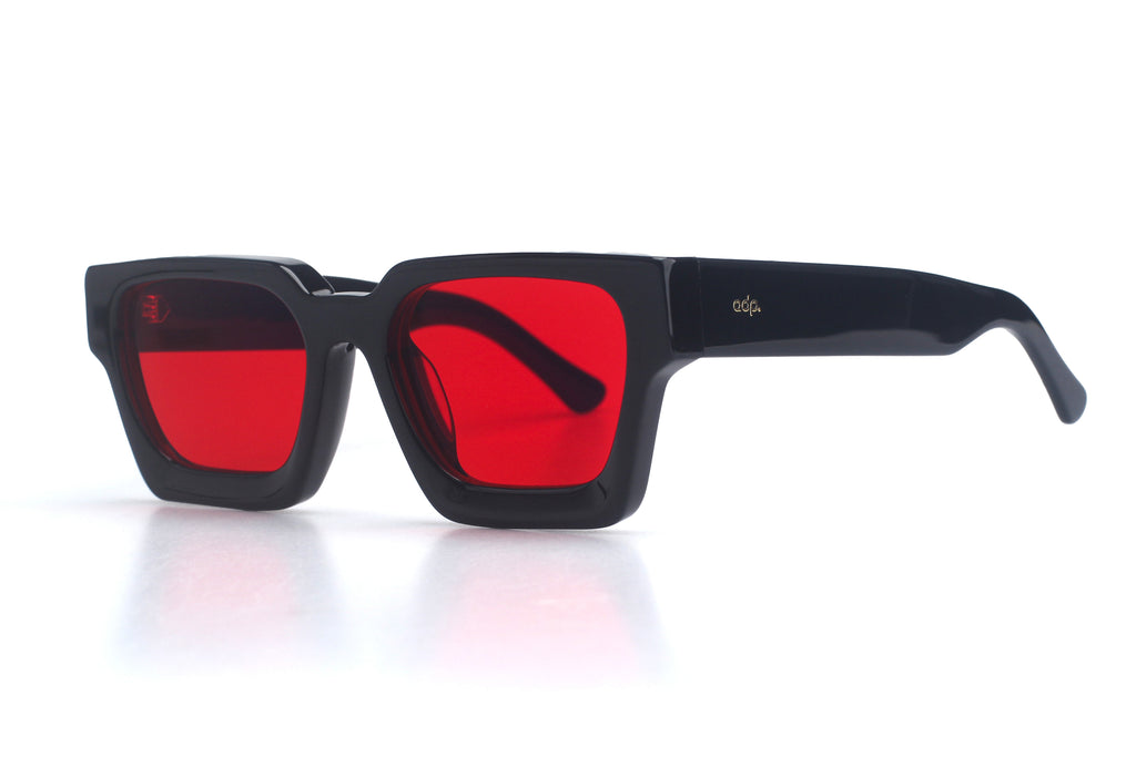 Bold Orbit / red lenses