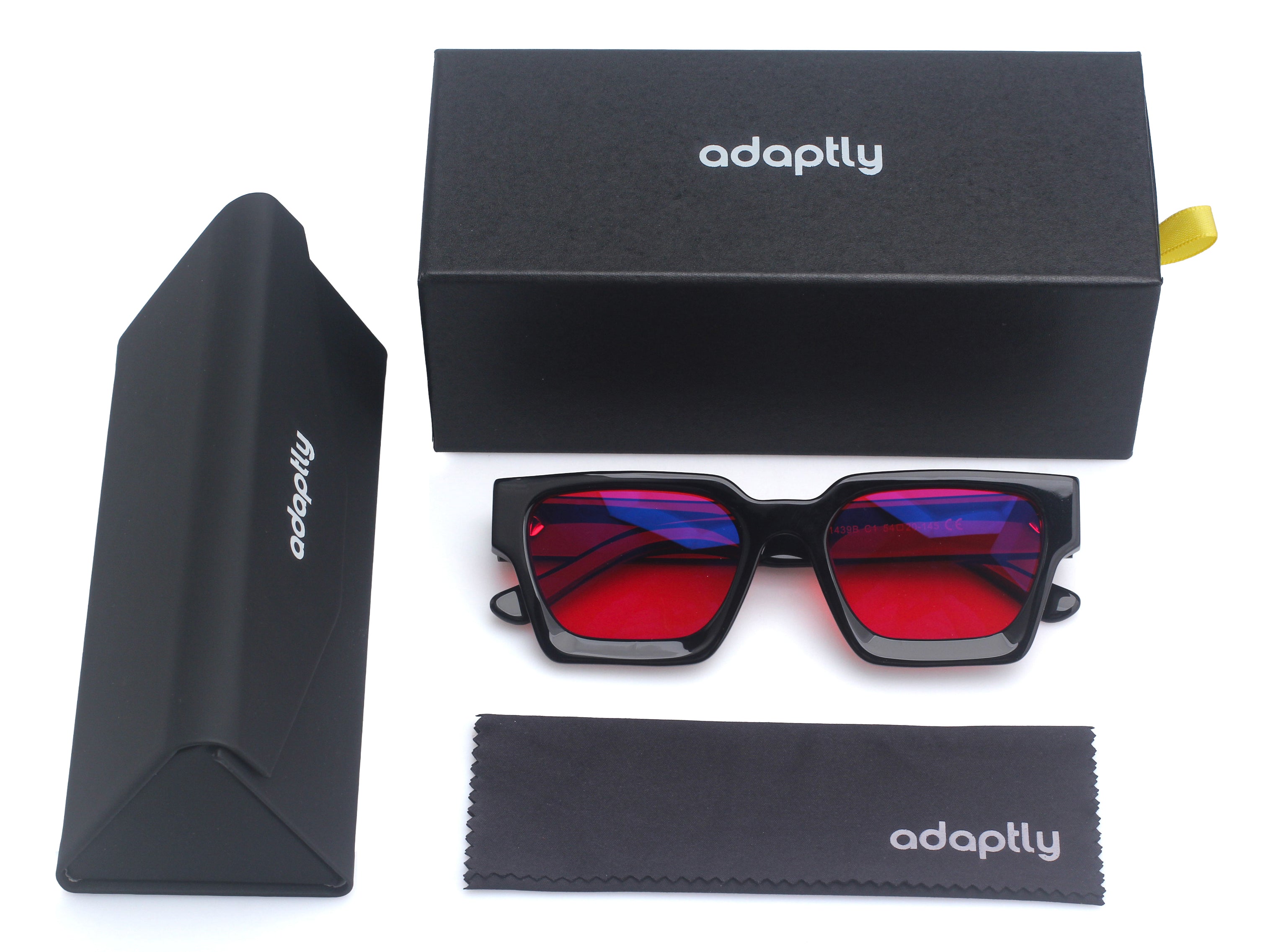 Bold Orbit / red lenses