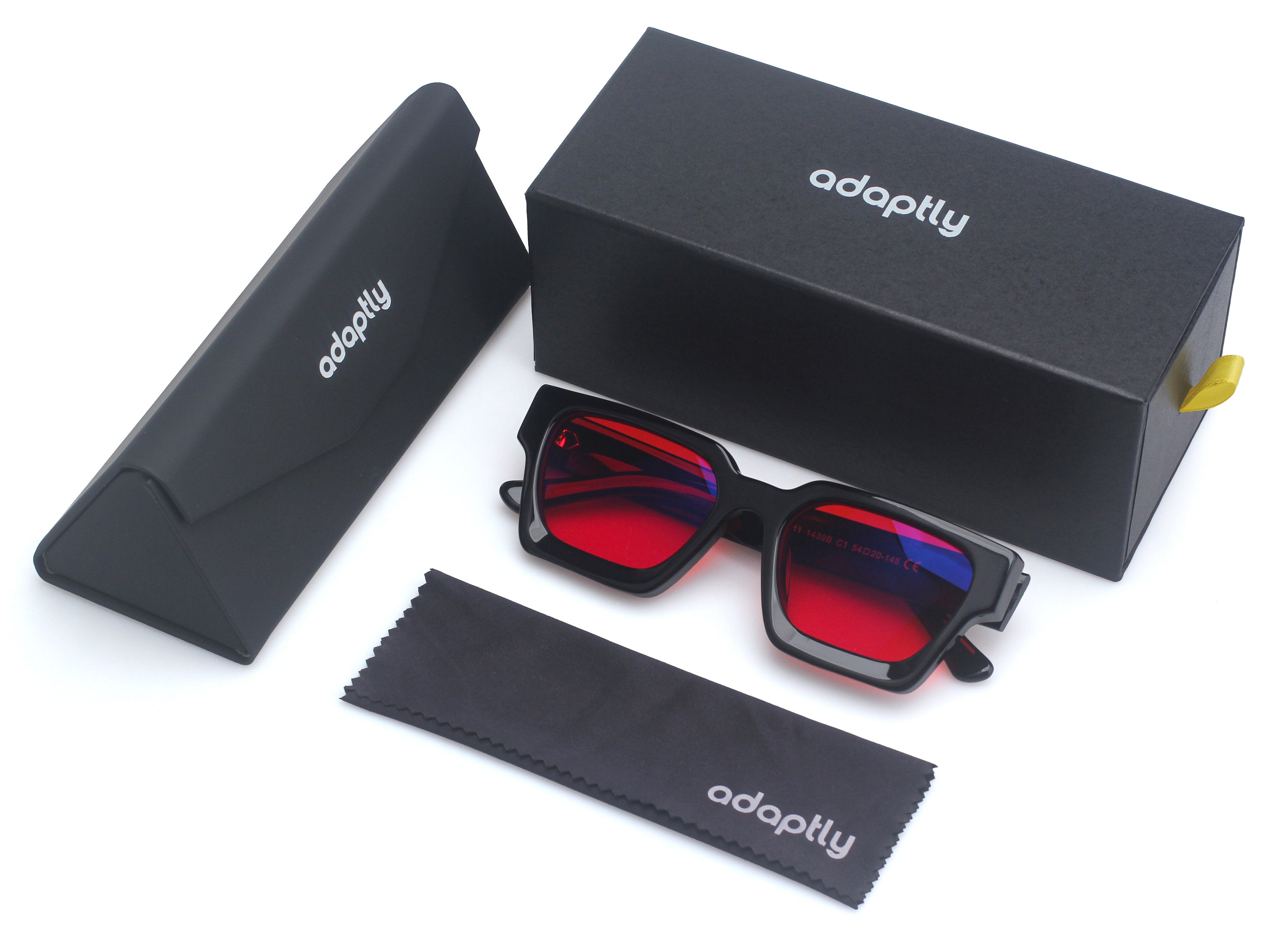 Bold Orbit / red lenses