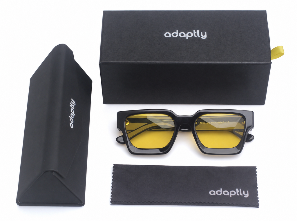 Bold Orbit / yellow lenses