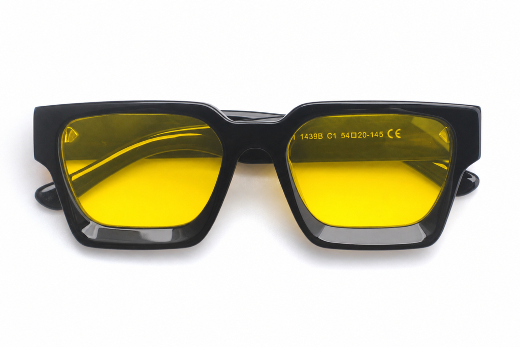 Bold Orbit / yellow lenses